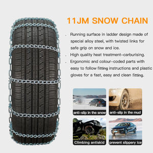 Catene da Neve di Emergenza BOHU in Acciaio Legato Antiscivolo per Auto e SUV - Nuove con Garanzia di 1 Anno Elettrogalvanizzate - Product Image 5