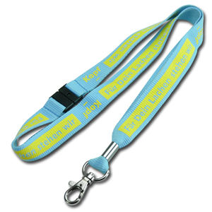 Lanières de cou personnalisées avec logo imprimé, port confortable pour porte-badges - Product Image 2