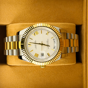 Reloj Mecánico de Lujo para Hombre, Diseño 2026, Dorado, Resistente al Agua, Correa de Acero Inoxidable de 18 mm de Ancho - Product Image 4