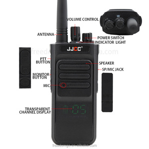 Radio Bidireccional Analógica JJCC JC-3700T, Walkie Talkie VHF/UHF, Potencia de Salida de 9W, Comunicación de Largo Alcance, Batería de 1000-1500mAh - Product Image 2