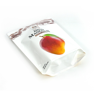 Sacchetto Doypack ad Alta Barriera Personalizzato con Chiusura a Zip Richiudibile per Snack di Mango Essiccato a Basso Contenuto di Zuccheri, Confezione all'Ingrosso - Product Image 2