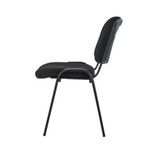 Groothandel Zwarte Goedkope <span class=keywords><strong>Reporter</strong></span> Stoel Zonder Armleuningen Stapelbare Bezoeker Stoel - Product Image 3