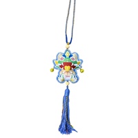 Pendentif Sachet de Prière Chat Personnalisé Création Culturelle Touristique