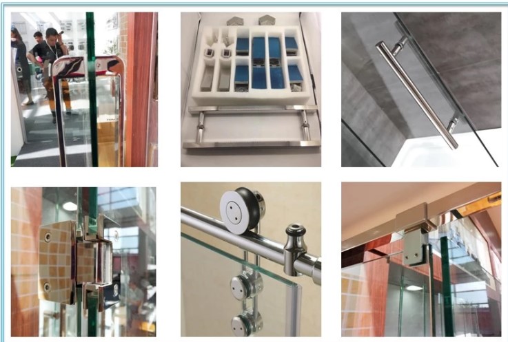 Frameless 6mm sliding shower door tempered glass shower doors sliding