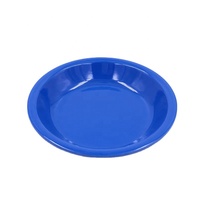 Vaisselle en plastique écologique pour hôtel, assiette à soupe en mélamine de 8 pouces, couleur personnalisée, de bonne qualité