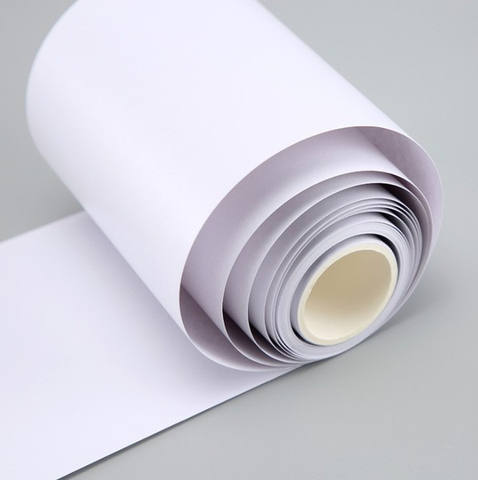 White Silicone Coated Glassine Release Paper Roll for Food Wrapping Print and Craft by Chemical Pulp Process
