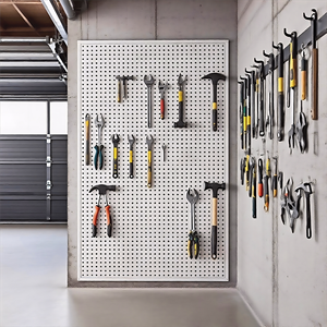 חובה כבדה פחמן פלדה פלדה אגבורד קיר הר מדף מתכוונן rustproof ווים הניתנים להתאמה אישית מתלה אחסון רב תכליתיים - Product Image 2