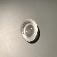 Venta al por mayor F = 15mm Material Caf2 lente esférica cóncava lente óptica para proyector