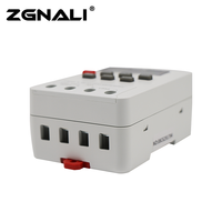 Interruptor Temporizador Programable Mini NALEI KG316T 68 230VAC 25A 50/60Hz 220V Máx. Controlador de Horario Escolar con Pantalla LCD de Voltaje, IP67