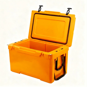 Maßgefertigter 115qt Hochleistungs-Rollkühler Rotationsgeformte Isolierte Eisbox 5 Tage Eishaltbarkeit Auslaufsicher für Outdoor Camping Angeln - Product Image 3