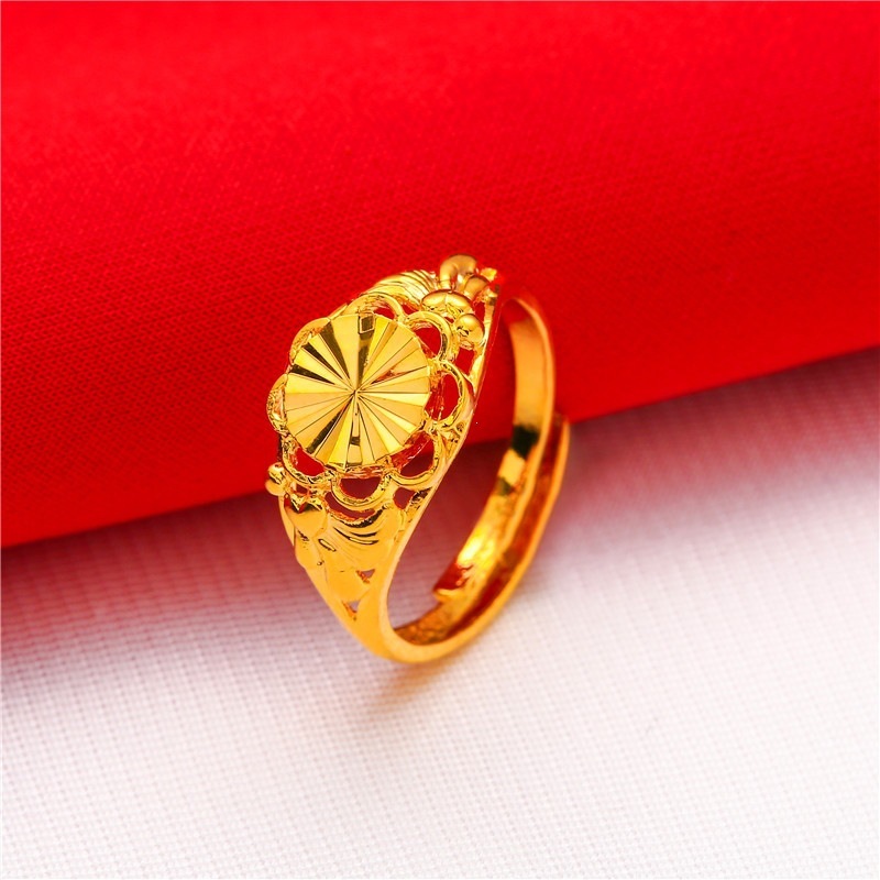 Bague blanche pour femme, taille 2, ouverture ajustable
