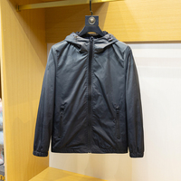 Nouvelle Veste Tendance Printemps/Automne 2026 à Carreaux Imprimés, Veste à Capuche Décontractée pour Homme, Manteau Fin Premium