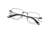 Lunettes anti-lumière bleue de style carré avec monture en métal tendance