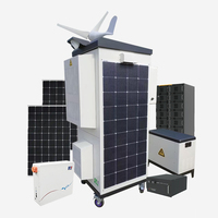 Système de production d'énergie éolienne 3 kW 5 kW 10 kW, éolienne résidentielle la plus efficace, générateur solaire avec batterie au lithium pour la maison