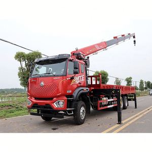 Camion-grue Sinotruk Ho Wo 6x4 avec grue télescopique Sany de 14 tonnes, camion de levage pour travaux d'ingénierie - Product Image 4