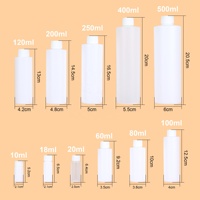 Flacon distributeur de liquide cosmétique en HDPE de 10 ml, 100 ml, 500 ml pour shampoing et produits de beauté – Prise en charge de la personnalisation
