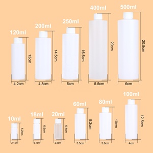 <b>10ml</b> 100ml 500ml HDPE Cosmetic Liquid Dispenser <b>Bottle</b> for Cosmetic Shampoo Beautycare Support Customization - Product Image 6