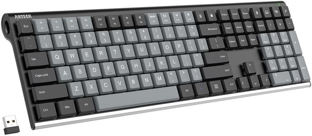 OEM ODM Mechanical 24G USB Wireless Performance Keyboard Tactile Brown Switches Stainless Steel Low Profile for PCDesktopLaptopT