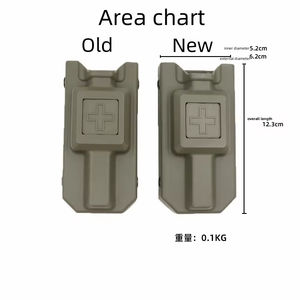 กล่องใส่สายรัดห้ามเลือดแบบปลดเร็ว ลายทาง สำหรับเข็มขัดพกพา ใช้งานกลางแจ้ง วัสดุไนลอน อุปกรณ์จัดเก็บ ช่องเก็บของภายใน Tacticraft - Product Image 5