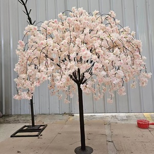 Árbol de Flor de Cerezo Artificial Sakura Llorón Rosa y Blanco Para Interiores, Centros de Mesa de Boda, 3 pies, 4 pies, 5 pies, 6 pies, 7 pies, 8 pies, 10 pies - Product Image 4