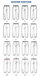 Custom OEM Popular Style Color Block With Drawstring Elastic Waist Hip Hop Street Wear <b>Loose</b> <b>Fit</b> <b>Jogger</b> <b>Men</b> Pants - Product Image 6