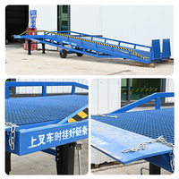 Passerelle mobile de 3 tonnes, quai de chargement de conteneurs hydraulique mobile de 2 tonnes, rampe de cour, plateforme de chargement et de déchargement mobile électrique