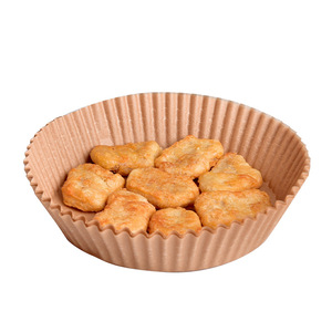 Suncity Air Fryer Paper Tray 16cm 20cm Food Grade Silicone Oil Absorbent Disposable Baking Oven Paper - Product Image 5