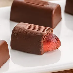 Grosir coklat dan permen dulces pencampuran coklat dan permen karet lembut hati coklat