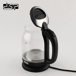 กาต้มน้ำไฟฟ้า DSP ขนาด 1.7 ลิตร แบบแก้ว ปิดอัตโนมัติ ป้องกันการต้มจนแห้ง กาต้มน้ำสำหรับใช้ในบ้าน - Product Image 3