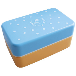Japanese Style Bento Box Rectangle Plastic Lid <b>Microwaveable</b> Lunch Box For All - Product Image 1