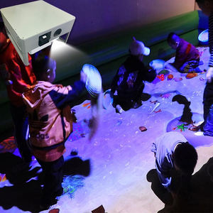 Jogo Interativo de Projeção Multiexperiência de Praia com Peixes no Chão para Zonas de Atividades Internas - Product Image 1