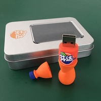 Nouvelle Clé USB Promotionnelle Personnalisée en Silicone 3D Forme Dessin Animé, Clé USB Type-C en Caoutchouc, Clé USB Flash Drive en PVC Personnalisée