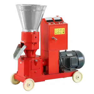 CE KL200 New Poultry Feed Pellet Mill Machine Factory Supply Animal Food Maker with Reliable Engine