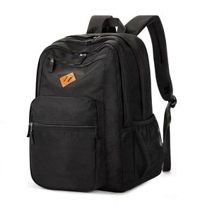 กระเป๋าเป้สะพายหลังกันน้ำสำหรับนักศึกษา 26 ลิตร พร้อมช่องใส่ของหลายช่อง เหมาะสำหรับเดินทางและธุรกิจ  รับทำโลโก้ตามสั่ง - Product Image 1