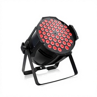 Projecteur de scène 54 LED PAR 3W IP65 pour extérieur, mariage, KTV, haute puissance, pleine couleur, trois-en-un, vente en gros