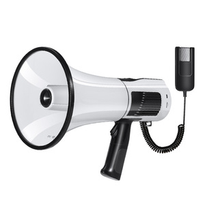 Rechargeable Megaphone With <b>Bluetooth</b> USB AUX SD <b>Card</b> Slot For Outdoor Events And Crowd Announcements - Product Image 1