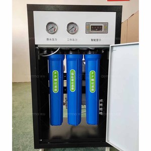 Système de purification d'eau par osmose inverse industrielle 220V avec traitement de l'eau RO, réservoir sous pression, pompe et composants PLC essentiels - Product Image 6