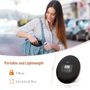 Caliente reproductor <span class=keywords><strong>de</strong></span> CD portátil con Anti-Skip protección <span class=keywords><strong>Radio</strong></span> FM y auriculares estéreo - Product Image 5