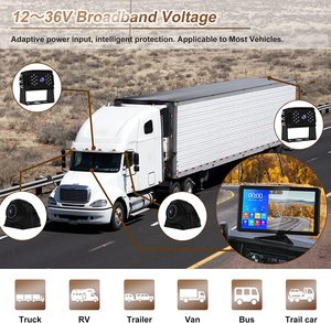 BSD Détecter les personnes Véhicule à proximité Alarme AI Avertissement de collision Piéton Alerte précise Caméra de camion Système de détection d'angle mort - Product Image 2