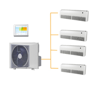 Climatiseur Multi-Zone Split Inverseur DC Tout-en-Un Carrier pour Villa