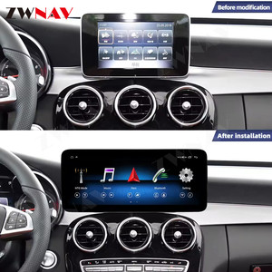 ZWNAV Wireless Android lettore DVD per Mercedes Benz classe <span class=keywords><strong>C</strong></span> W205 NGT5.0 14 pollici auto Audio Audio Android autoradio di lusso - Product Image 2