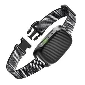 मिनी कुत्ते छाल नियंत्रण नेतृत्व वाले पानी प्रतिरोधी छाल बंद कॉलर 3 समायोज्य मोड स्मार्ट बार्किंग कंट्रोल कॉलर - Product Image 1