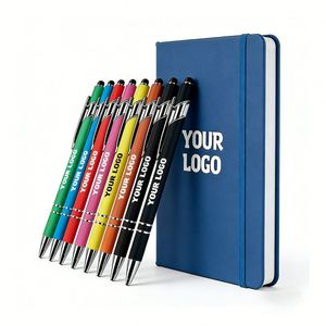Bolígrafos Promocionales Personalizados al por Mayor con Tinta Negra, Lisos, OEM, con Logotipo Personalizado para Regalos Escolares, de Oficina y Empresariales - Product Image 1