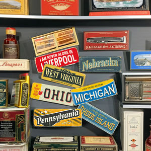 Alta calidad 40*15cm placa de matrícula de hojalata mejor precio europeo personalizado Metal coche signos UV impresión técnica placa producto - Product Image 3