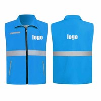 Promotion : Gilet de travail haute visibilité respirant et fluorescent, qualité supérieure pour uniformes de chantier