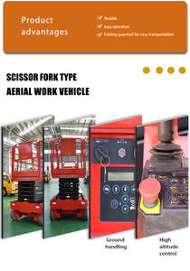 Meilleure vente EVERSTAR : Plateforme élévatrice à ciseaux hydraulique durable, structure renforcée pour applications industrielles lourdes - Product Image 2