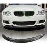 Spoiler de pare-chocs avant en fibre de carbone pour BMW Série 3 E92 LCI 325i 335i M Tech 2010 - 2012