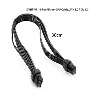 Câble d'alimentation GPU PCIE5.0 <span class=keywords><strong>12VHPWR</strong></span> Femelle Double <span class=keywords><strong>Adaptateur</strong></span> 8 Broches 6+2P 12PIN 2x8PIN Câble de Conversion Carte Vidéo 16AWG Câble Informatique - Product Image 6