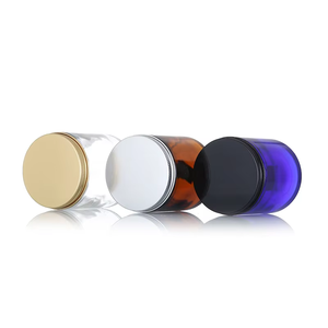 1oz 2oz 4oz 8oz 16oz 60ml 120ml 250ml 500ml 100 pièces Pot à bougie en verre de luxe vide à parois droites, ambré, transparent, bleu, sérigraphié - Product Image 4