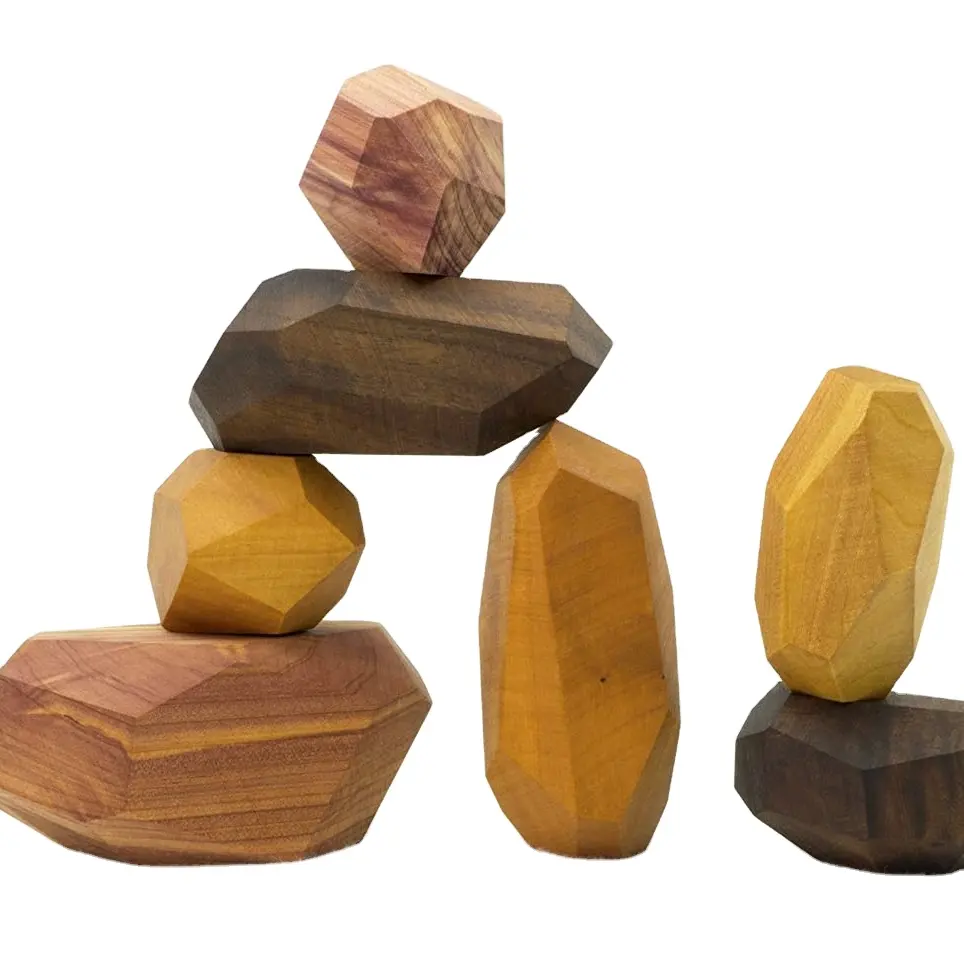 Ahşap kaya taşları eğitim bulmaca oyuncak/Tumi Ishi <span class=keywords><strong>oyun</strong></span> keşfetmek için şekiller ve renkler